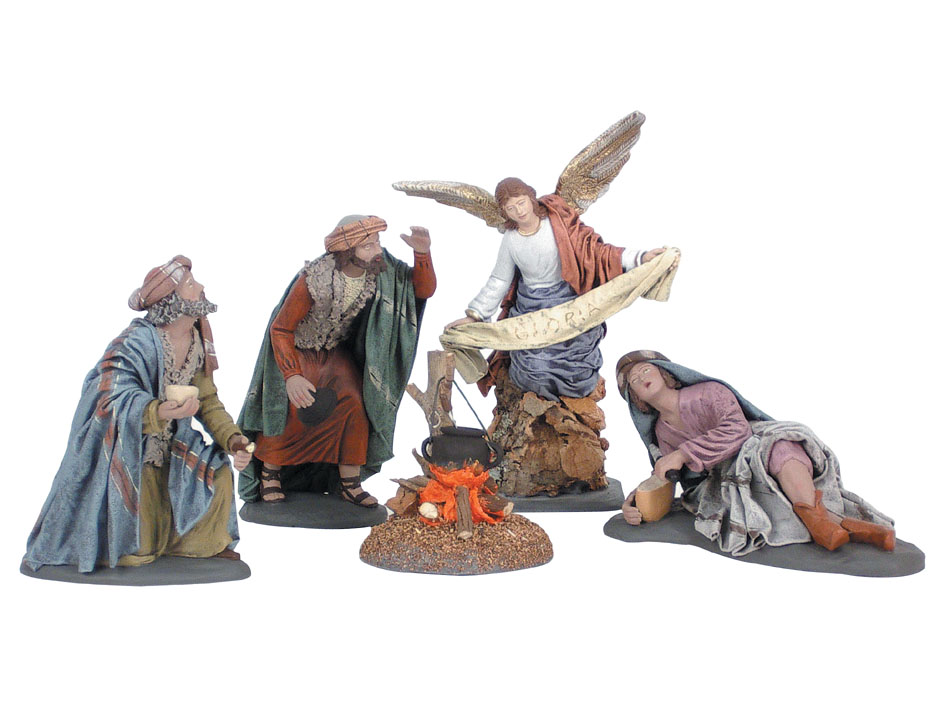 Conjunto de figuras de la Anunciación