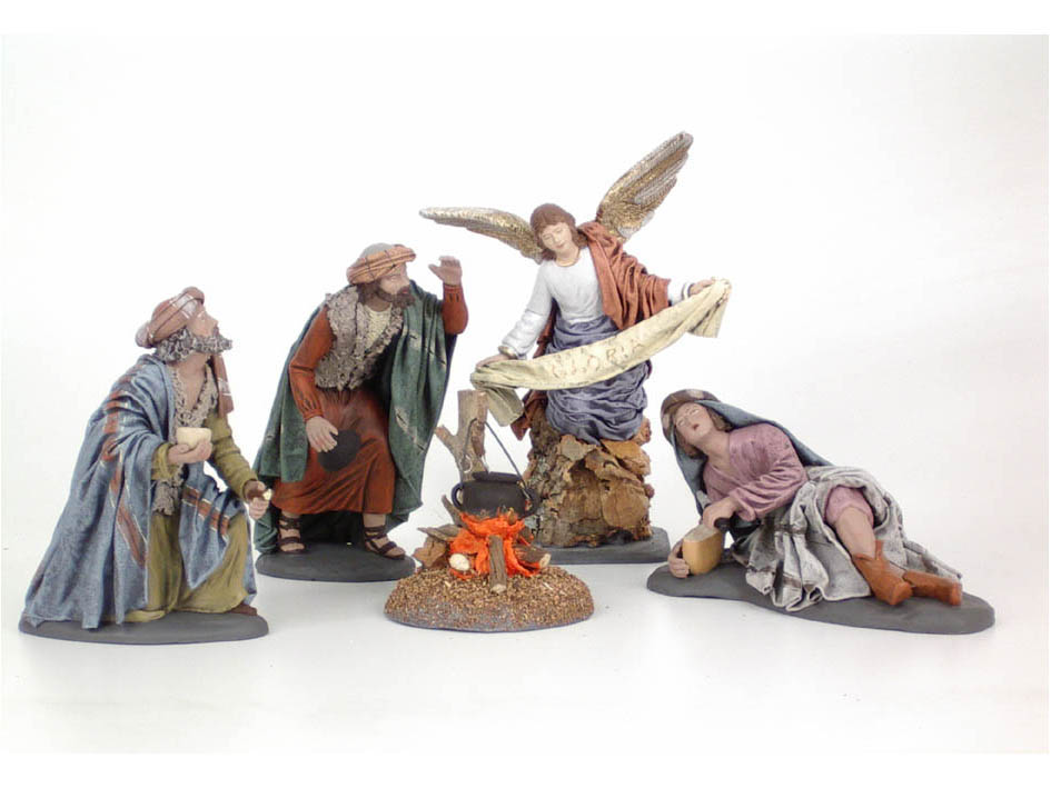 Conjunto de figuras de la Anunciación