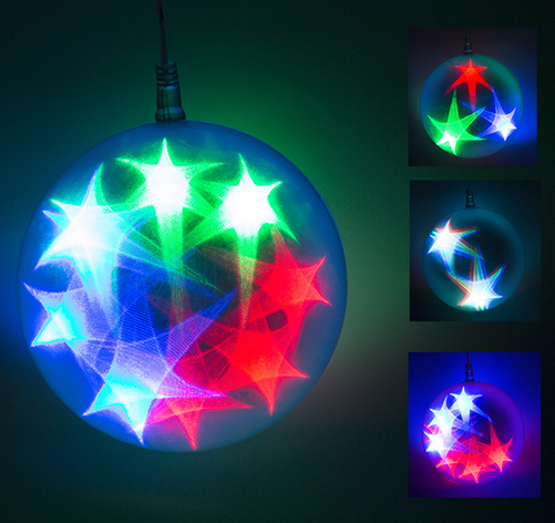 Bola con mivimiento de luzes