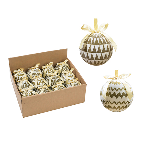 Bolas estampado geometria
