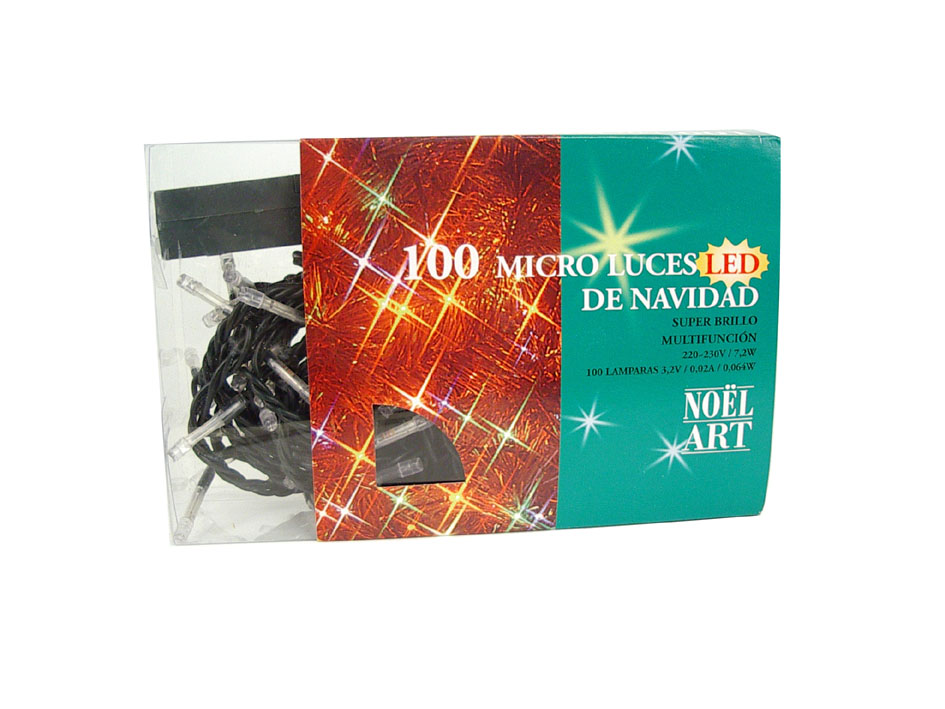Caja de 100 luces leds