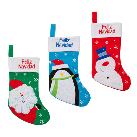 Calcetines navidad cat