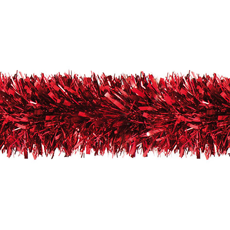 Espumillón rojo