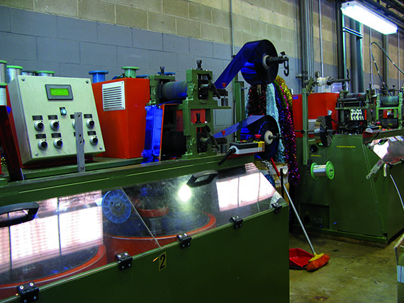 Machine de fabrication de guirlande de Noël