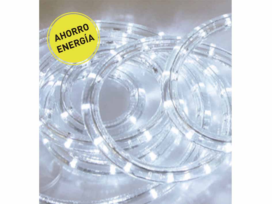 Manguera led multif. blanca