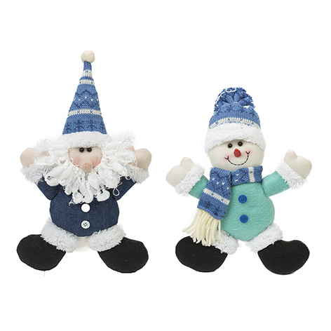 Muñecos de felpa azul