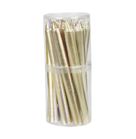 Velas largas oro