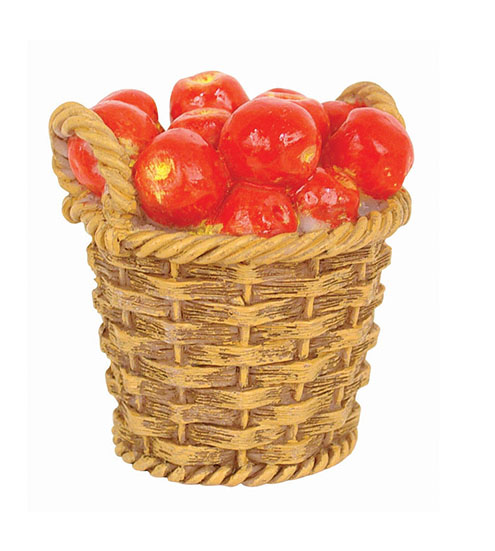 Cesto con manzanas